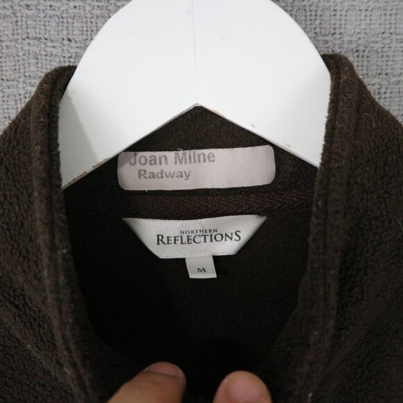 Northern Reflections Winter Embroidered Fleece Vest Medium - Picture 6 of 7